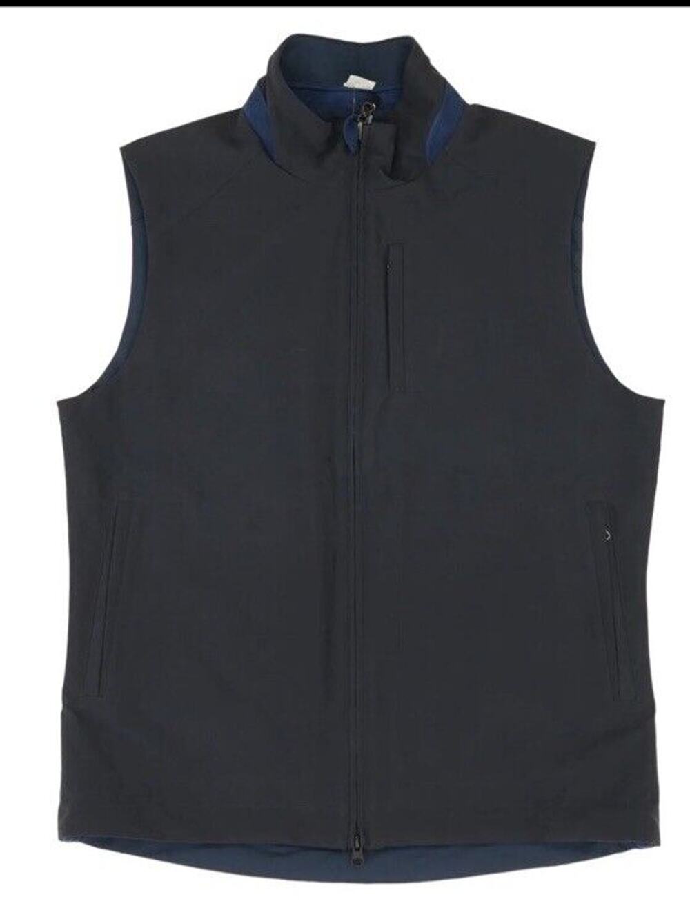 NWT Fisher + Baker Men's Vest Medium Navy reversible